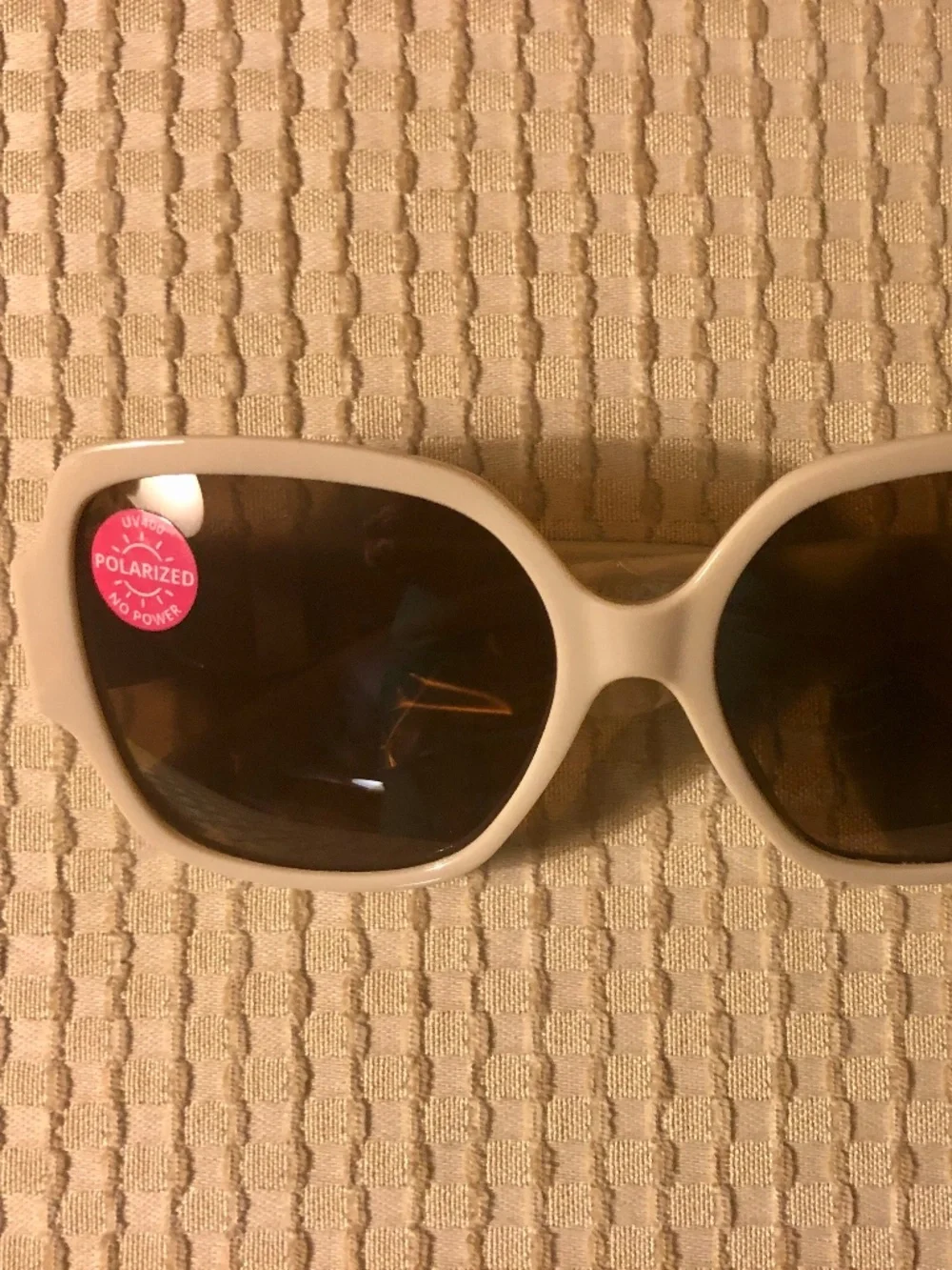 NEW Peepers Taupe Carmen Polarized UV400 Sunglasses